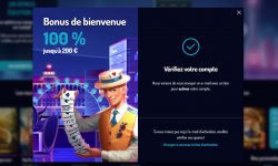 Confirmation de l'inscription step