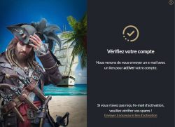 Validation de l'e-mail step