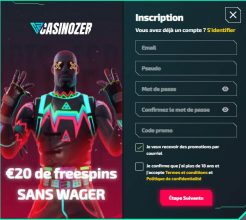 Informations de connexion step