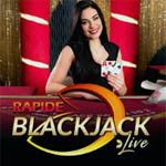rapide blackjack live