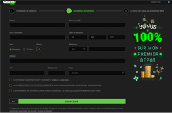 Informations personnelles step